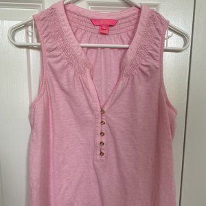 Lilly Pulitzer Pink Essie Sleeveless - Medium